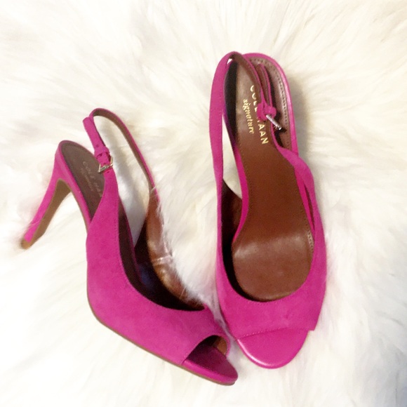 cole haan pink heels